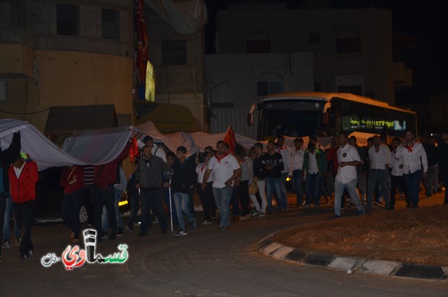   كفرقاسم- فيديو : وفود الشبيبة الشيوعية القطرية في مسيرة صامته ضخمة  يُحيون الذكرى ال 59 لمجزرة كفرقاسم